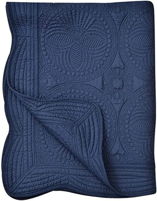 Heirloom Blanket Navy