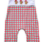 Boys Red Gingerbread Embroidered Jonjon