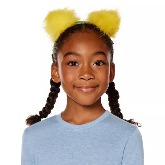 One Fish Two Fish Yellow Green Pom Headband - Dr. Seuss