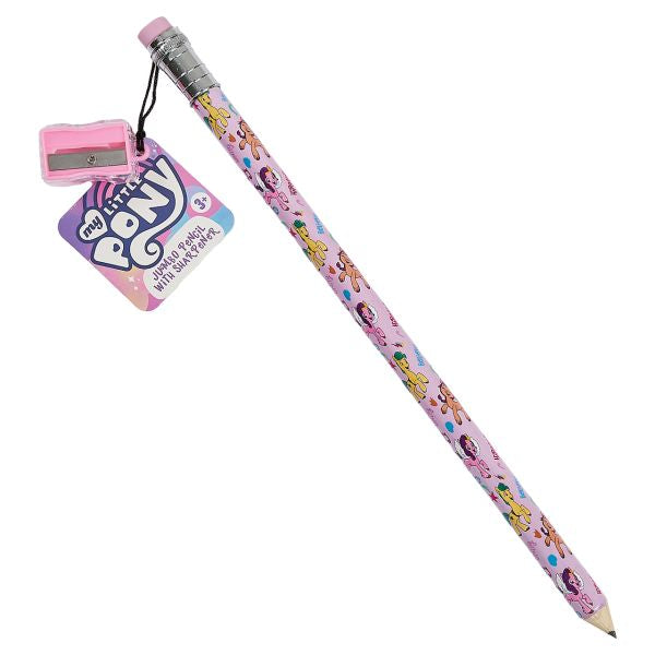 Jumbo Pencil with Sharpener - My Little Pony