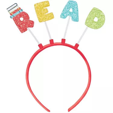 Glitter Read Head Bopper - National Read Across America Day