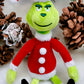 Santa Grinch Plush Doll