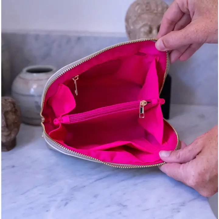 Caroline Hill Ibiza Small Pouch Gold