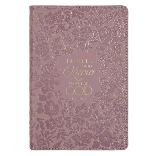 Journal Slimline Purple Be Still and Know Ps. 46:10
