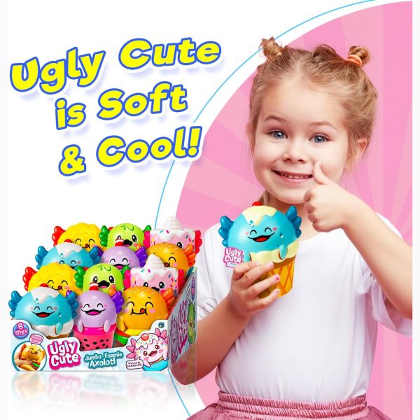 Jumbo Foamy Axoltl Toy