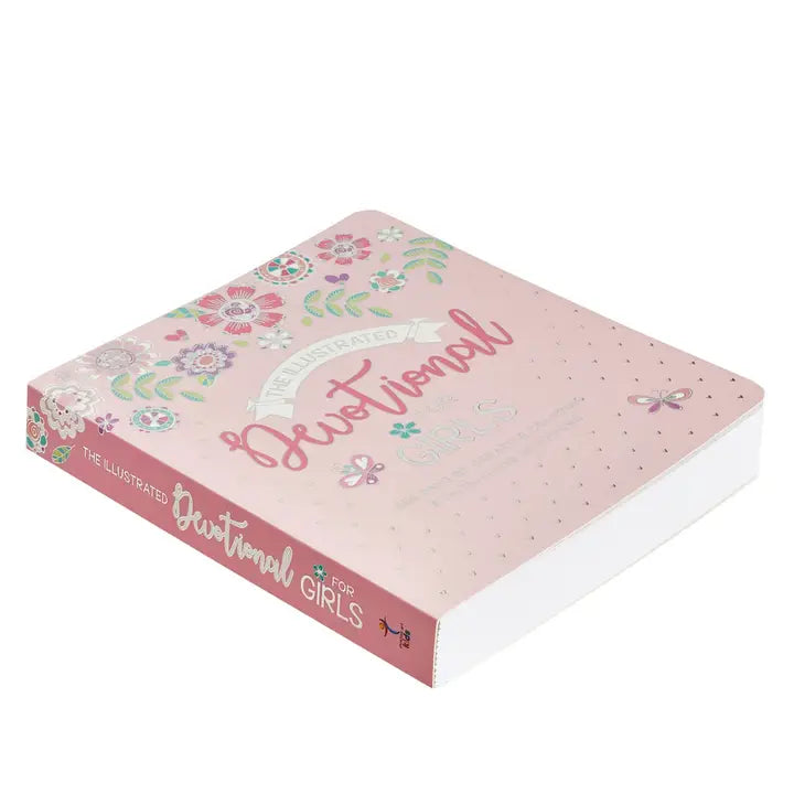 Kid Book Illustrated Devotional For Girls Softcover