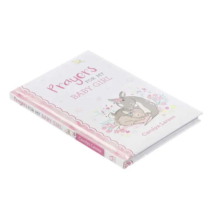 Kid Book Prayers For My Baby Girl Padded Hardcover