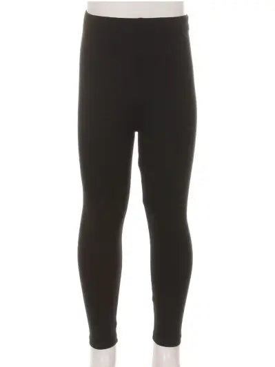 Girls Black Buttery Soft Leggings
