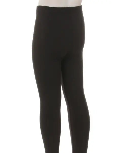 Girls Black Buttery Soft Leggings