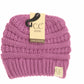 Kids Solid C.C Beanie Lavender