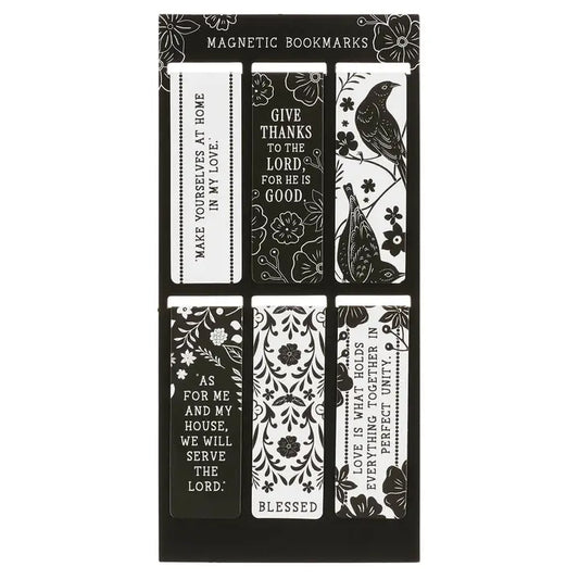 Magnetic Bookmark Set As For Me and My House