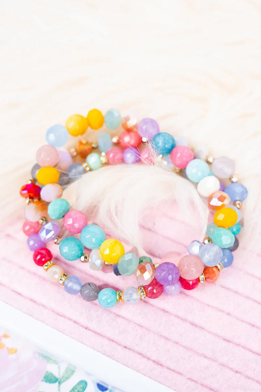 Miami Weekend Multi-Color Beaded Bracelet Set