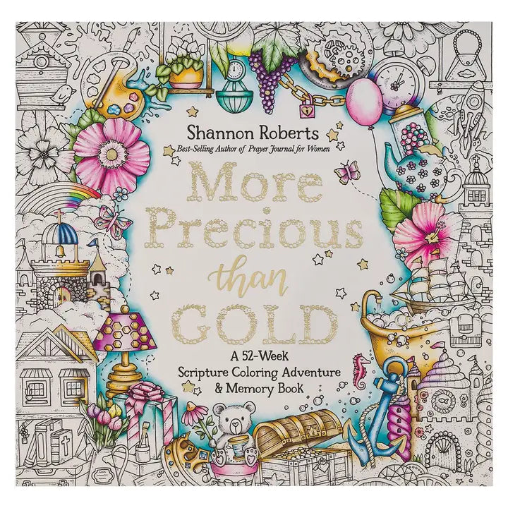More Precious Than Gold Coloring and Adventure Memory Book