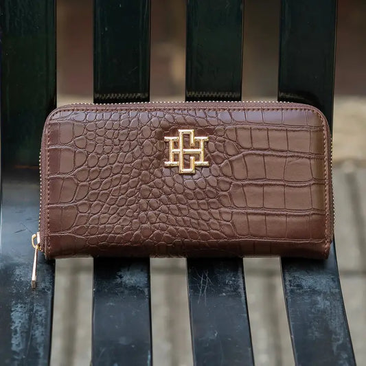 Caroline Hill Penelope Wallet Chocolate Ec