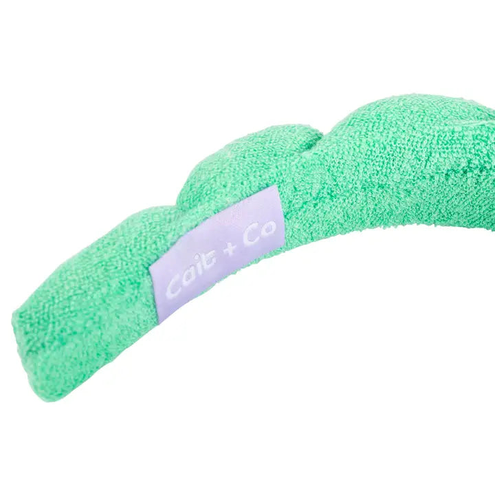 Plush Spa Headband - Emerald