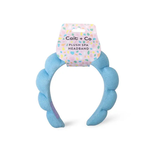 Plush Spa Headband - Sapphire