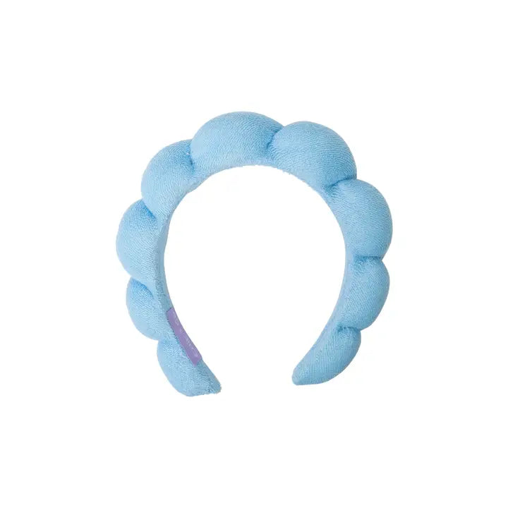 Plush Spa Headband - Sapphire