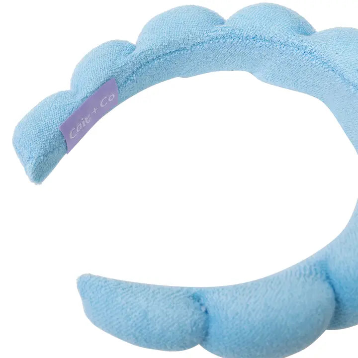 Plush Spa Headband - Sapphire