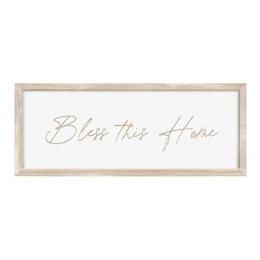 Premier Carved Art - Bless This Home