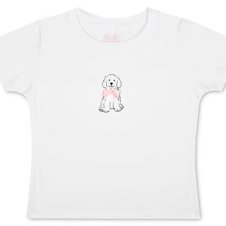 Girls Pretty Pups T-Shirt