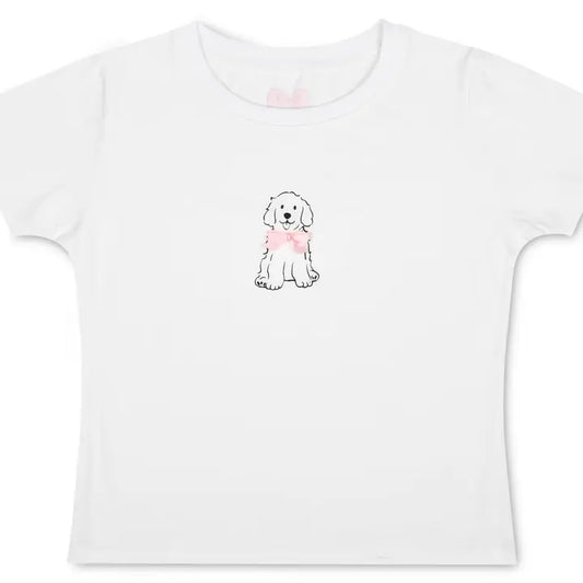 Girls Pretty Pups T-Shirt