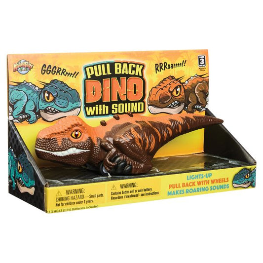 Pullback Dino Toy with Light & Sound