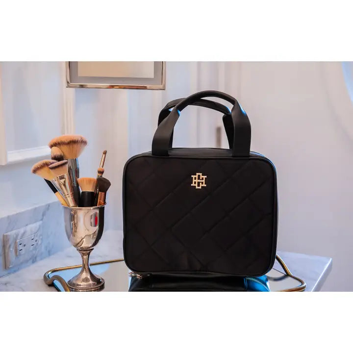 Caroline Hill Punta Cana Large Case Black Nylon