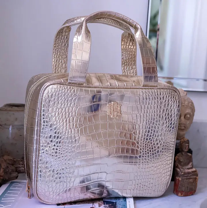 Caroline Hill Punta Cana Large Case Gold