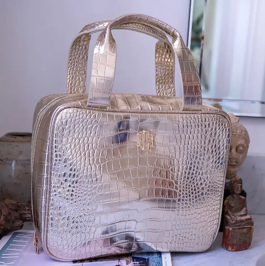 Caroline Hill Punta Cana Large Case Gold