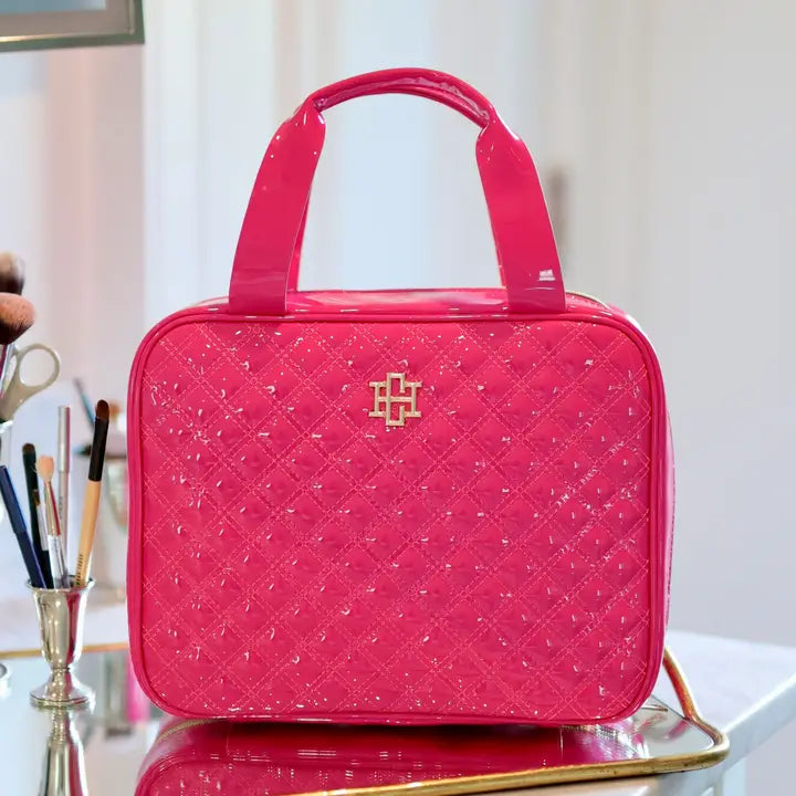Caroline Hill Punta Cana Large Case Hot Pink