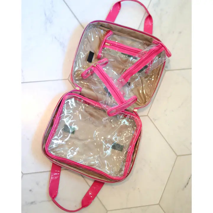 Caroline Hill Punta Cana Large Case Hot Pink