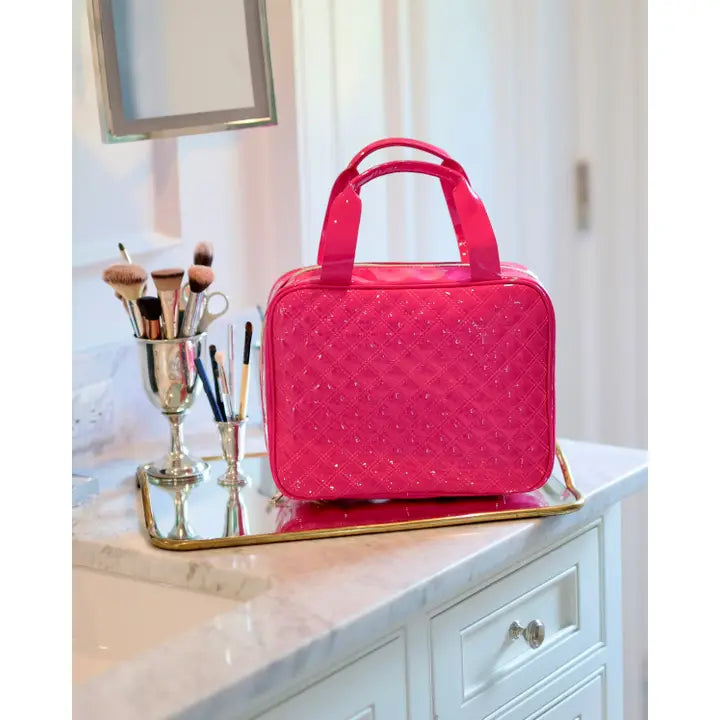Caroline Hill Punta Cana Large Case Hot Pink