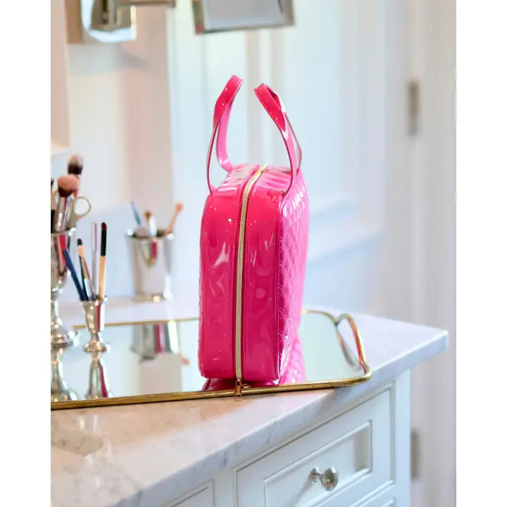 Caroline Hill Punta Cana Large Case Hot Pink