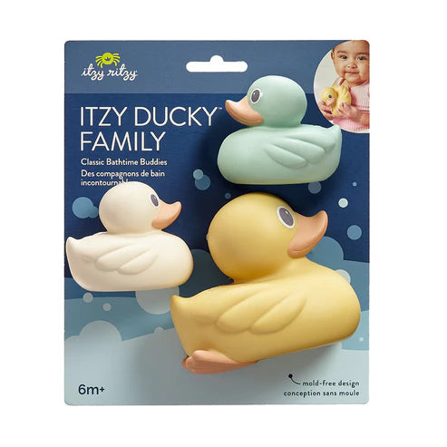 Itzy Ritzy Ducky Family Bath Toy Set