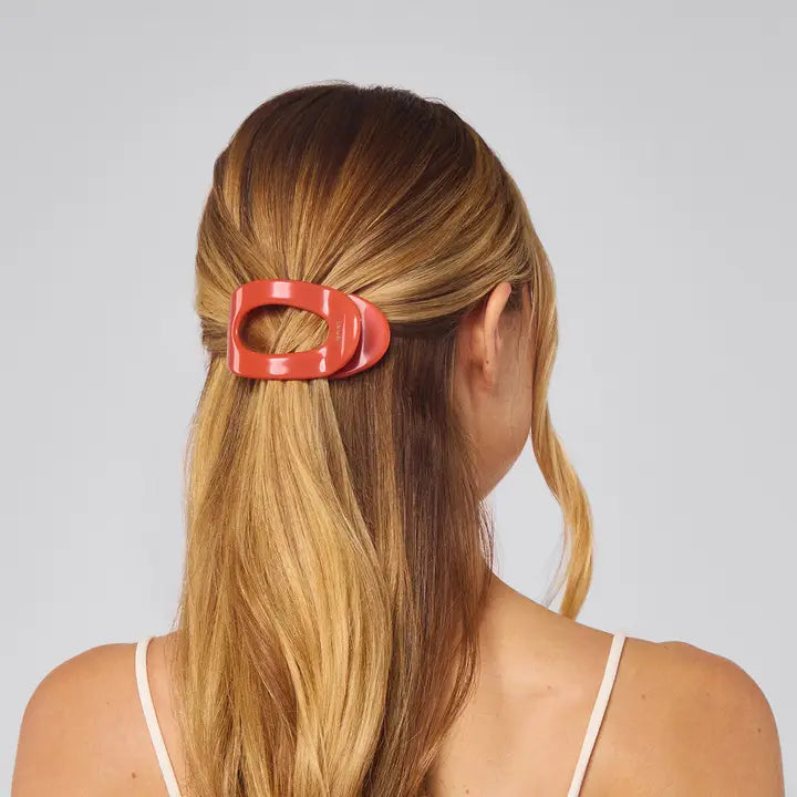 Kitsch Recycled Plastic Flat Cloud Clip - Cherry