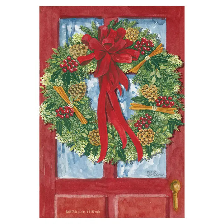Red Door Wreath Sachet