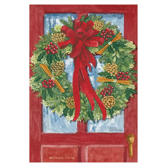 Red Door Wreath Sachet
