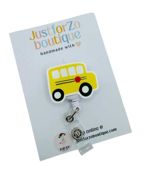 School Bus Driver Badge Reel