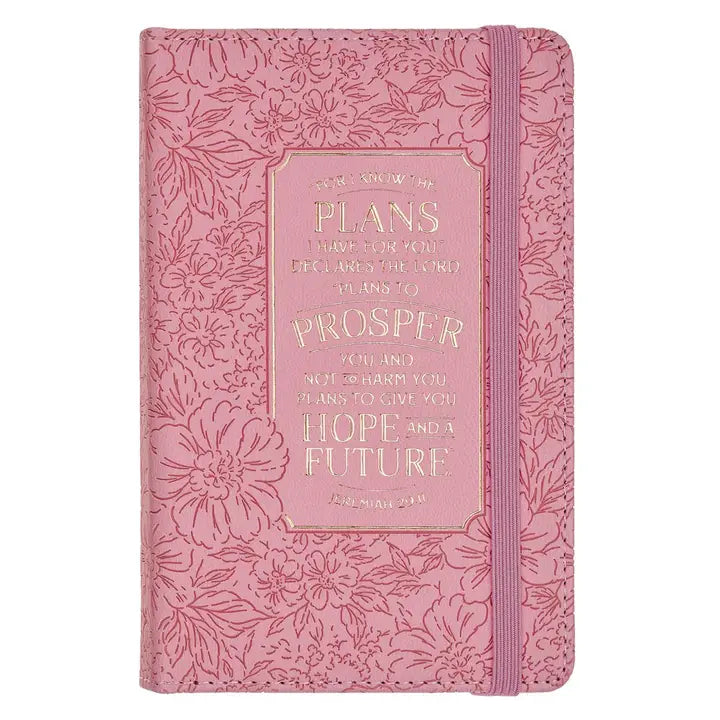 Small Notebook Elastic Closure Hc I Know the Plans Jer 29:11
