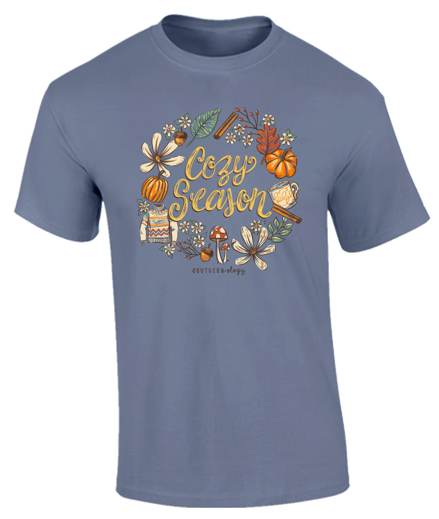 Southernology Cozy Season Statement Tee