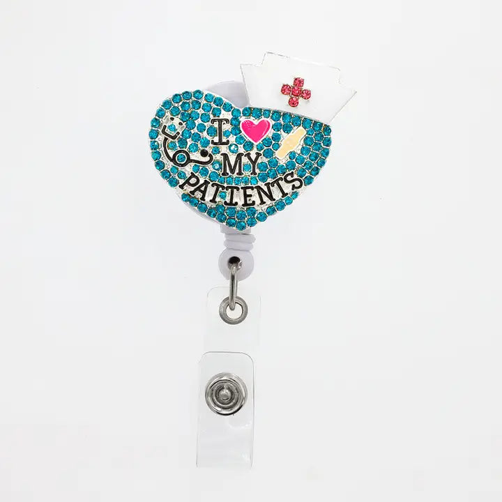 Sparkle & Shine I Heart My Patients Badge Reel