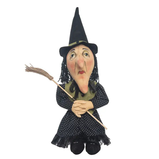 Zinnia Witch Gathered Traditions Art Doll