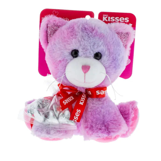 Valentine's Kisses Kitten Tie-Dye Delight