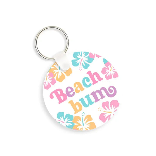 Viv & Lou Beach Bum Keychain