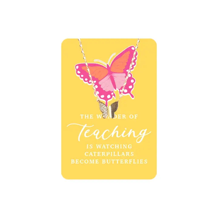 Viv & Lou Wonders of Teaching Keepsake Card