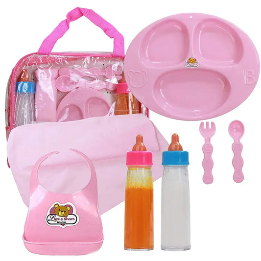 Feeding Set Includes 2 Magic Bottles