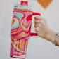 Katydid Groovy Swirls Insulated Tumbler Cup w/ Handle