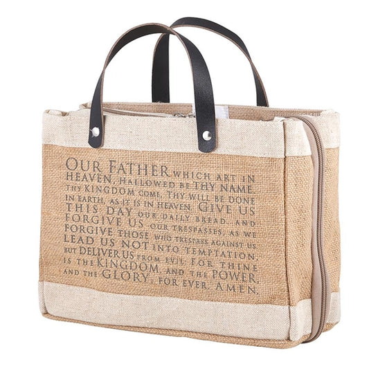Our Father Bible Cover Tote