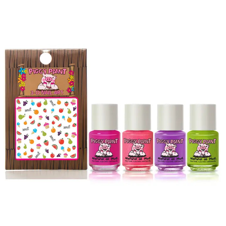 Piggy Paint 0.25 oz. Cutie Fruity Gift Set