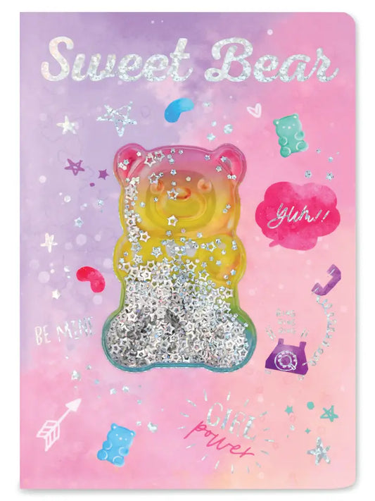 Gummy Bear Shaky Glitter Journal